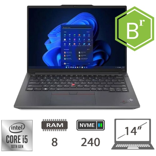 LENOVO E14 I5-10210/8/NVME240/14/W10P/2Y B