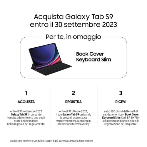 GALAXY TAB S9 11 12GB/256GB WIFI GRAPHITE - immagine 16
