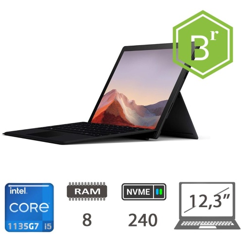 SURFACE PRO 7+ I5-1135G7/8/NVME240/W10P/2Y B