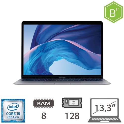 MBA 13,3 (2019)I5-8210Y/8/128/UHD617/SG/2Y - B