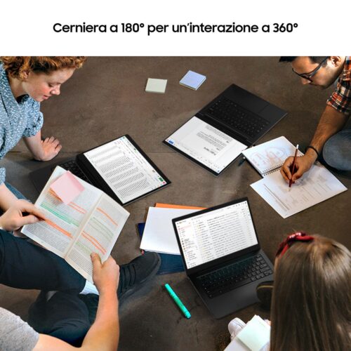 GALAXY C BOOK GO SILVER CEL 4G 64G CHROME OS 14 - immagine 9