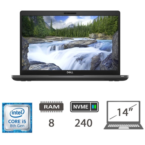 DELL LATITUDE 5400 - I5-8250U/8/NVME240/14/W10P/2Y