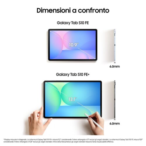 GALAXY TAB S10 FE+ 13.1 X620N2 WIFI 12GB 256GB - immagine 6