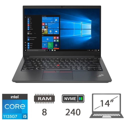 LENOVO E14 I5-1135G7/8/NVME240/14/W11P/2Y