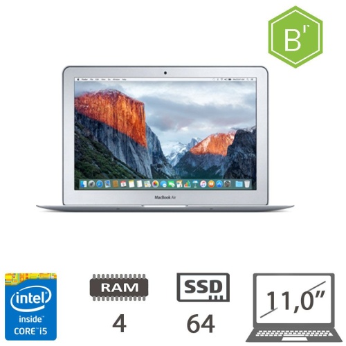 MBA 11,0 (M12)I5-3317U/4/SSD64/SLV/2Y - B
