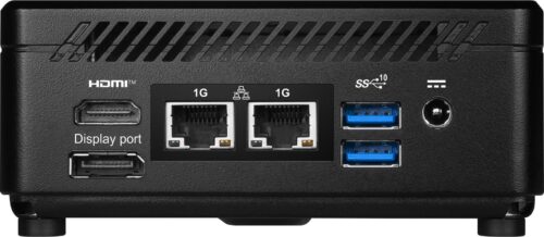 MSI CUBI N INTEL N100 BAREBONE BLACK 2XLAN FANLESS - immagine 3