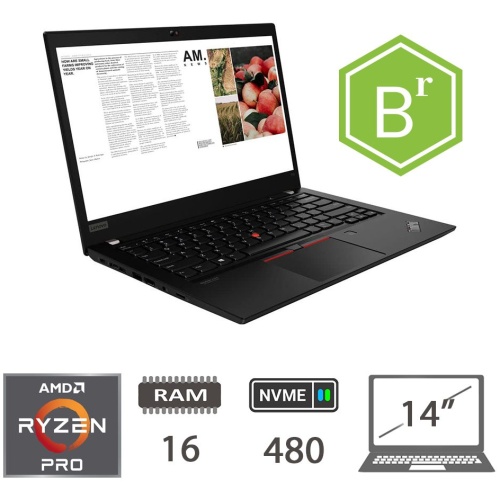 LENOVO T14 AMDRYZEN5 4650U/16/NVME480/14/W11P/2Y B
