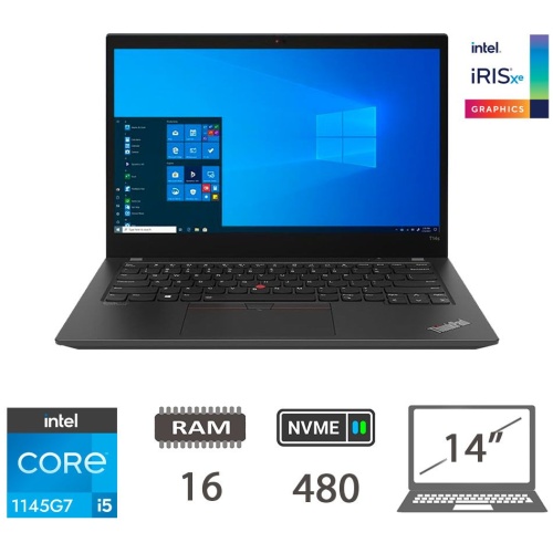LENOVO T14 I5-1145G7/16/NVME480/14/W11P/2Y