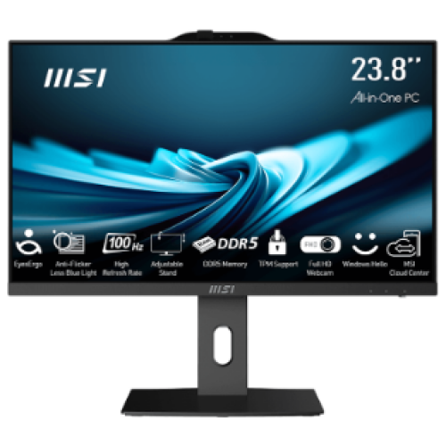 AIO I7-14700 16GB 512GB 23.8FHD WIN11PRO BLACK