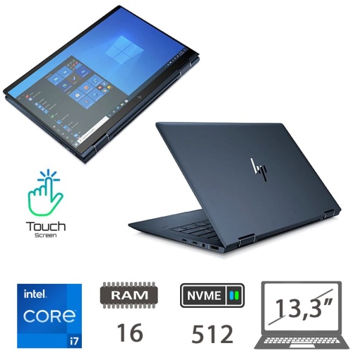 HP DRAGONFLY G2 TS I7-1165G7/16/NVME512/13/W11P/2Y