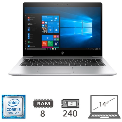 HP 840 G6 I5-8250U 8 M2-SATA240 14 W10P 2Y