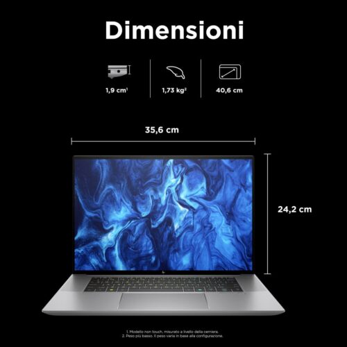 ZBSG11 U9-185H 16WQUXGA 32/1 RTX4070 W11P 3YOFF - immagine 6
