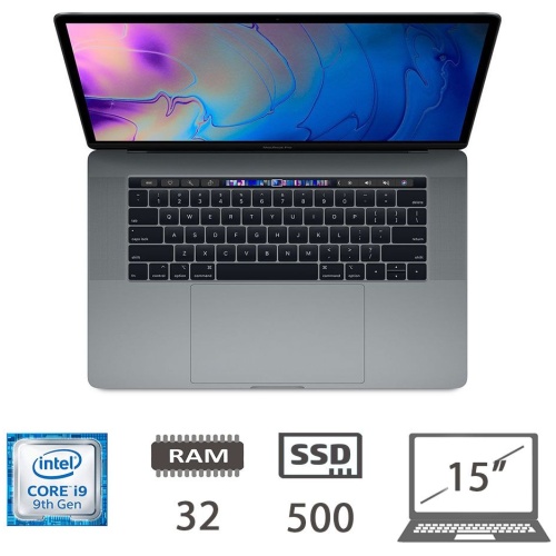 MBP 15,4 T.BAR(2019)I9-9980HK/32/512/SG/2Y