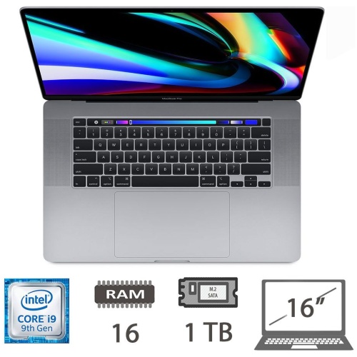 MBP 16 T.BAR(2019)I9-9880H/16/1TB/SG/2Y