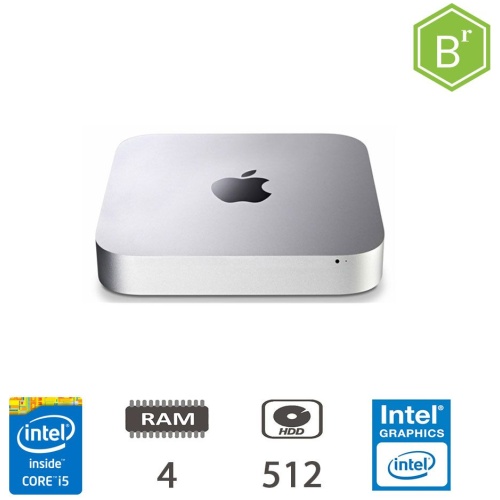 MAC MINI (L14)I5-4260U/4/HDD512/SLV/2Y - B