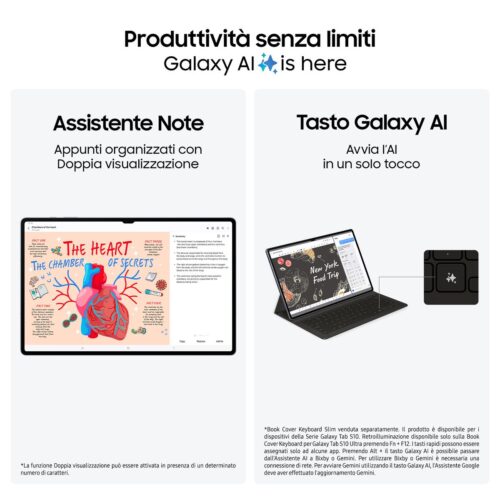 GALAXY TAB S10 ULTRA 14.6 12GB/256GB 5G Gray - immagine 2