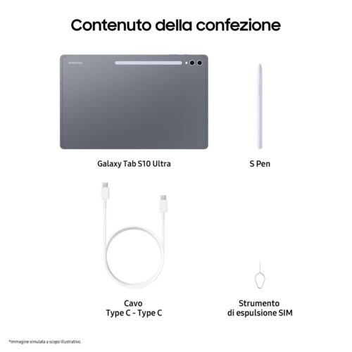 GALAXY TAB S10 ULTRA 14.6 12GB/256GB 5G Gray - immagine 7