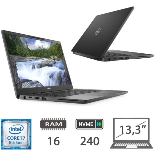 DELL 7300 - I7-8665U/16/NVME240/13,3/W10P/2Y