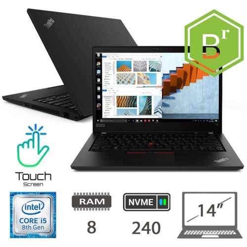 LENOVO T490 TOUCH I5-8265U/8/NVME240/14/W10P/2Y B