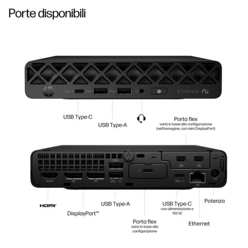 ELITE MINI 8 G1A NGAI R7-350AI 16/512 WIN11P 3YW - immagine 3