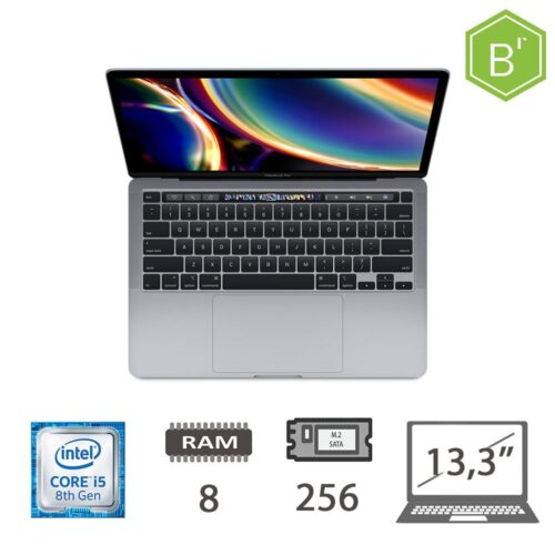 MBP 13,3 T.BAR(2020)I5-8257U/8/256/SG/2Y - B