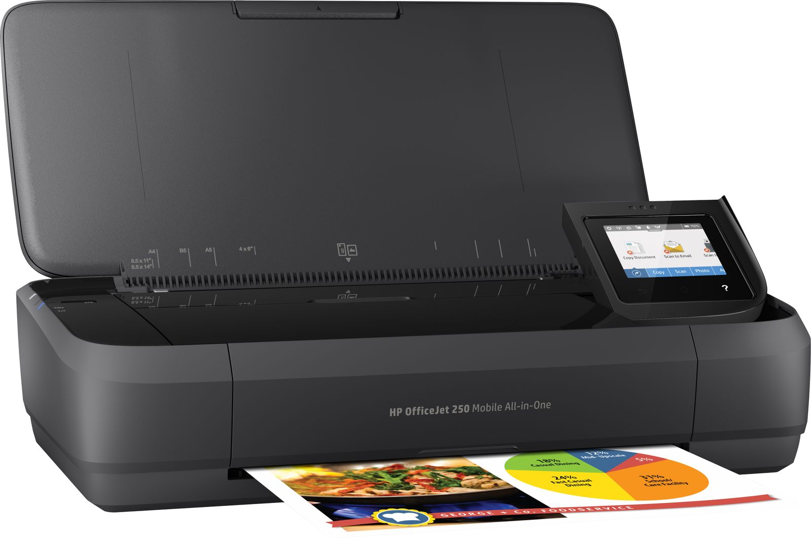 OJ 250 MOBILE MFP 9/6PPM WIFI USB ADF 10F - immagine 17
