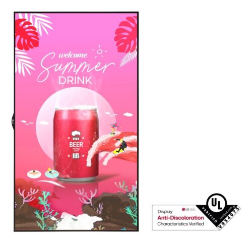 55 LED IPS 3840X2160 M+ 16:9 4000NIT 1200:1 8MS