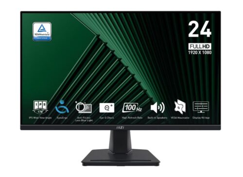 MSI PRO MP245G 23.8 FHD HDMI DP VGA BLACK