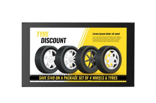 22  LED IPS, 1920X1080, 16:9, 1300 NIT, 1000:1