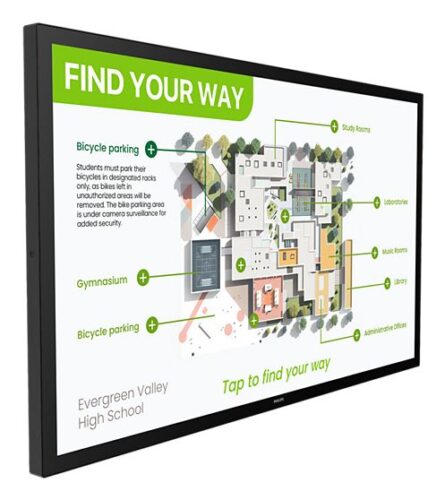 55  UHD, 500cd 24/7 land/port, PCAP, touch
