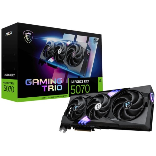 MSI VGA GEFORCE RTX 5070 12G GAMING TRIO OC