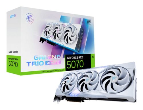 MSI VGA GEFORCE RTX 5070 12G GAMING TRIO OC WHITE