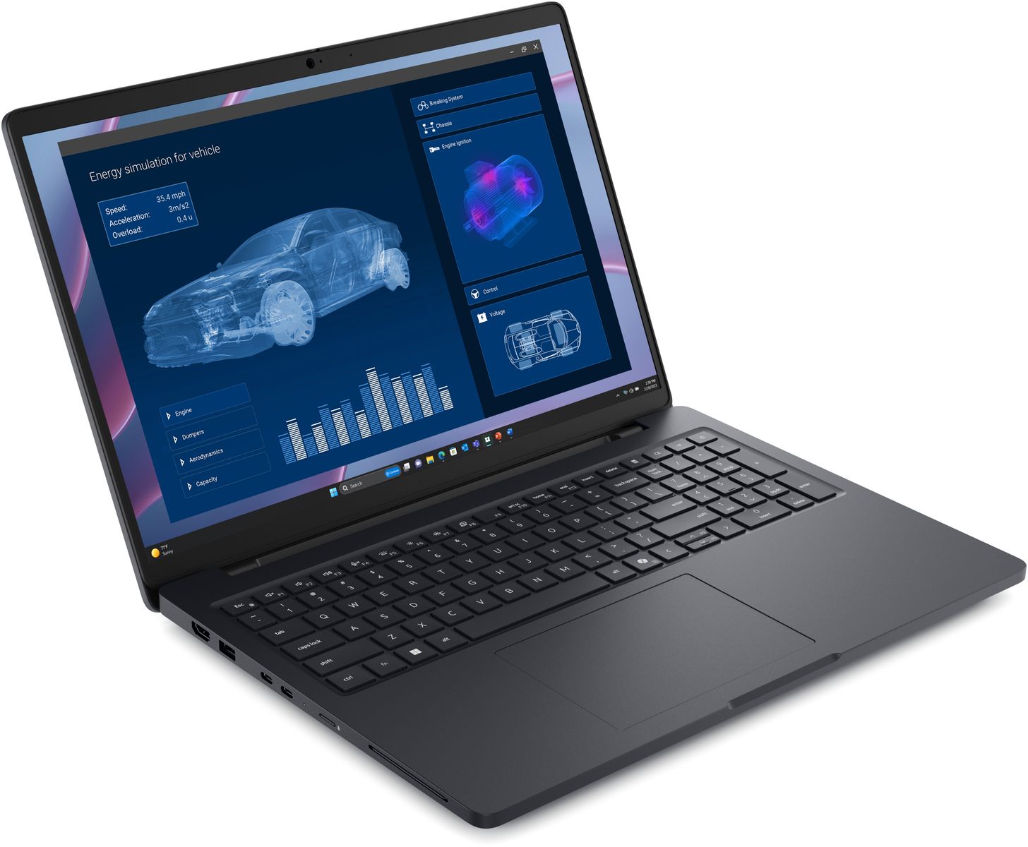 DELL PRO MAX 16/RYZEN AI 7/32GB/512GB/16/PRO500/3Y - immagine 2