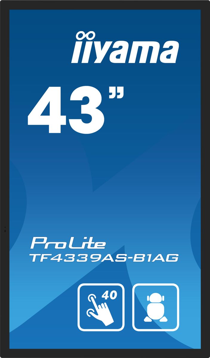 43 Bonded PCAP Anti-glare Bezel Free - immagine 2