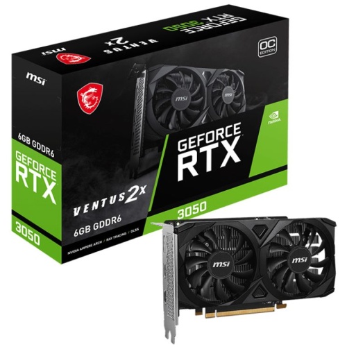 GEFORCE RTX 3050 VENTUS 2X E 6G OC