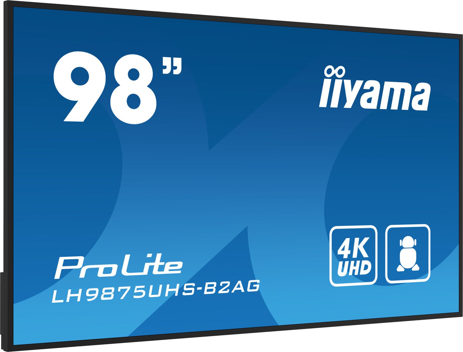 98 3840x2160, UHD IPS panel DVI-I (VGA), HDMI 3x - immagine 3