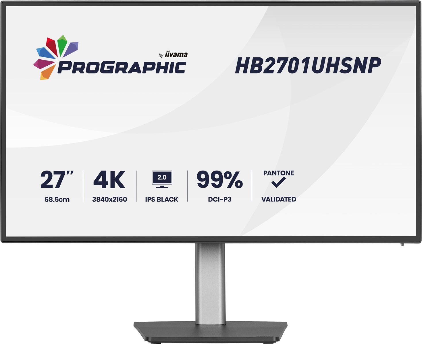 27 IPS 3840x2160 HDMI DP MULTIMED USB HUB