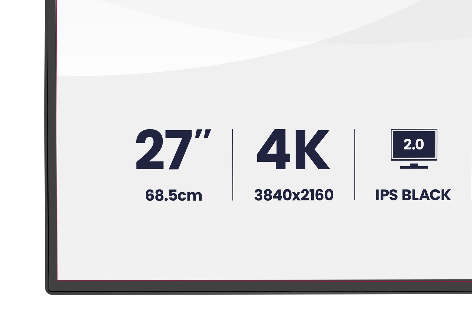 27 IPS 3840x2160 HDMI DP MULTIMED USB HUB - immagine 6