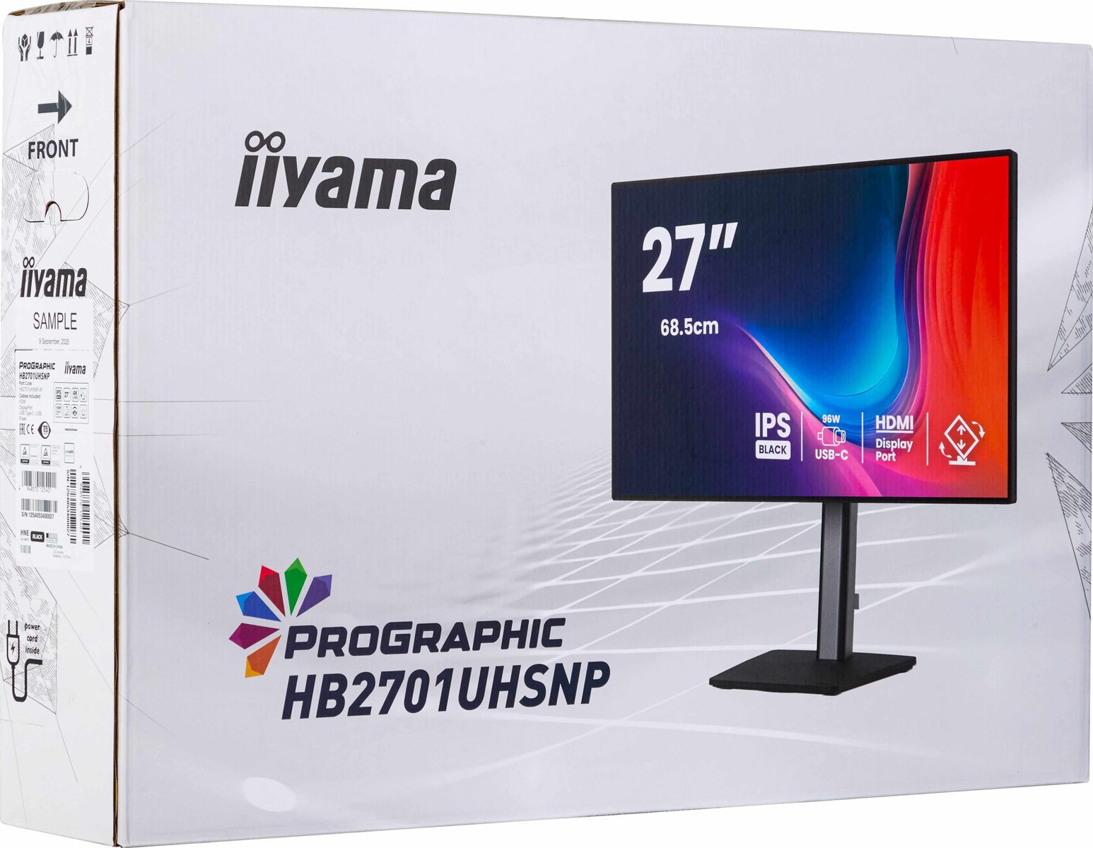 27 IPS 3840x2160 HDMI DP MULTIMED USB HUB - immagine 17