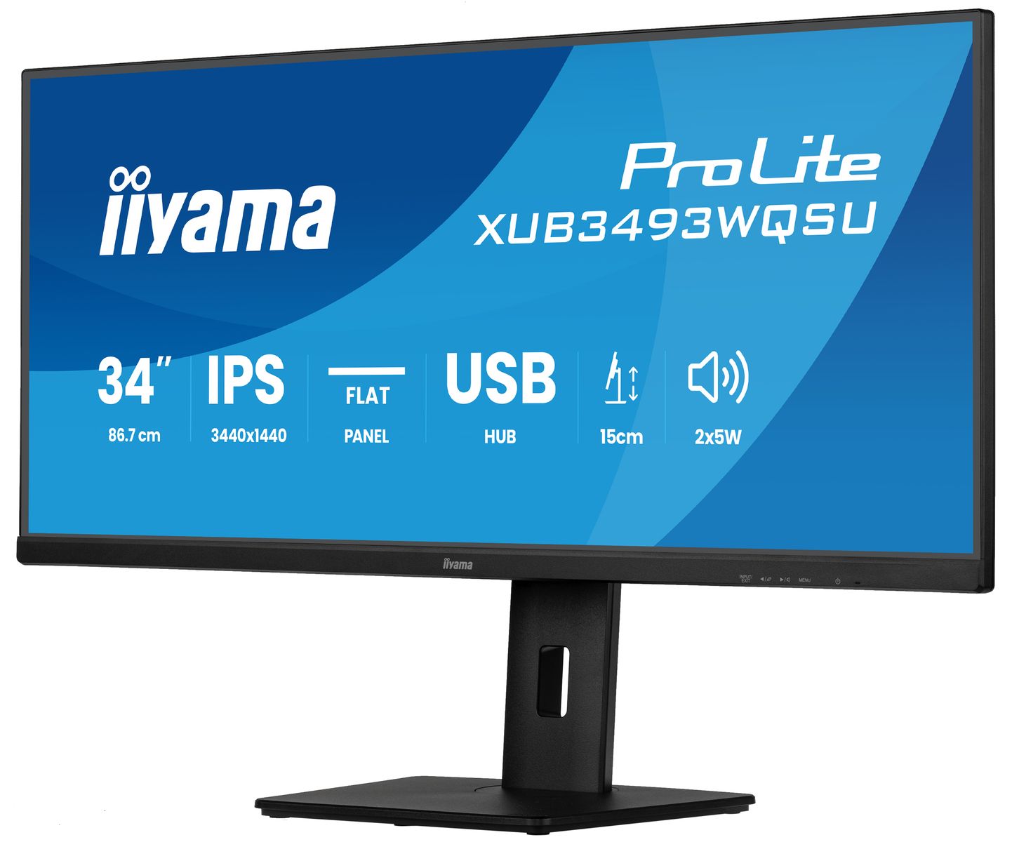 34 UW IPS-panel, 3440x1440@120Hz (21:9), 400cdm² - immagine 3