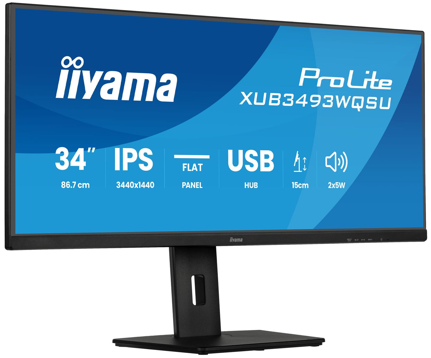 34 UW IPS-panel, 3440x1440@120Hz (21:9), 400cdm² - immagine 2