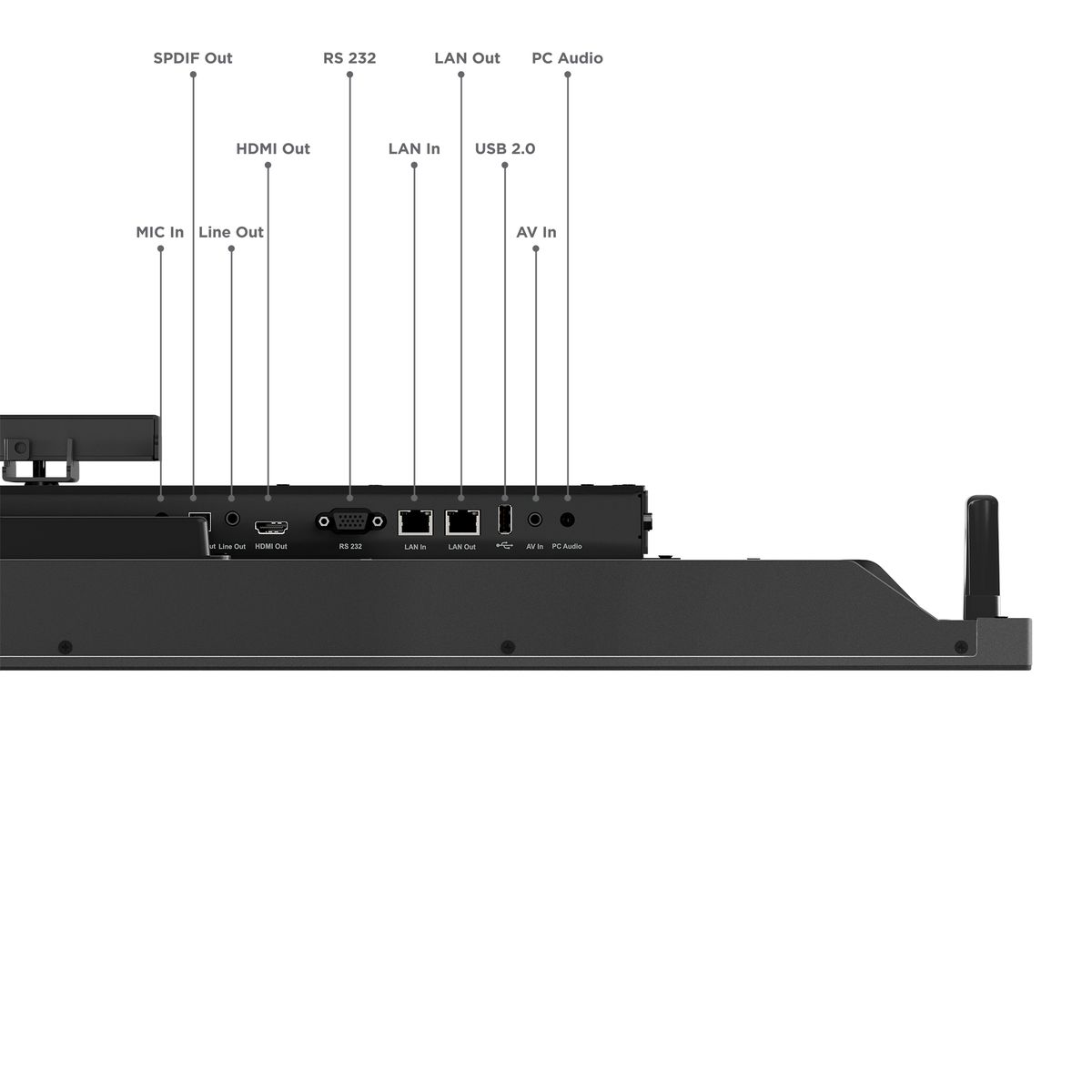 THINVISION T65 IPS/UHD/VGA,HDMI,DP,USB-C/ SPEAKERS - immagine 19