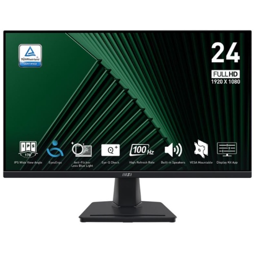 MSI PRO MP245G 23.8 FHD HDMI DP VGA BLACK