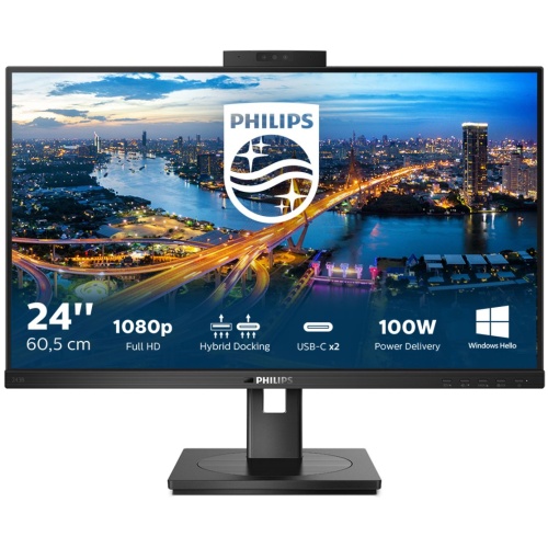 23,8 USB-C DOCKING MONITOR,IPS1920X1080 WEBCAM