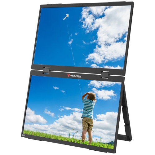 VERBATIM DUAL MONITOR PORTATILE 15,6 FHD