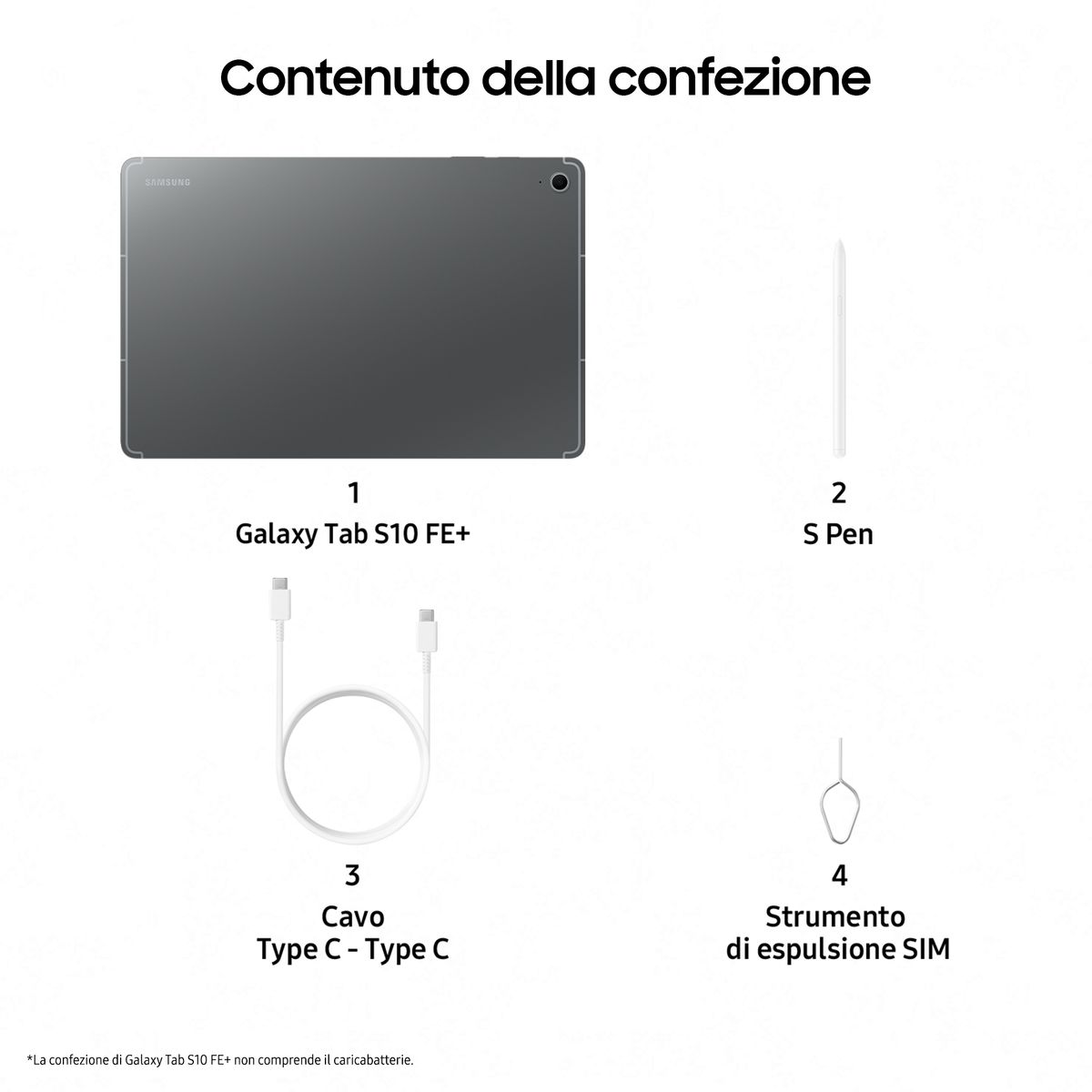 GALAXY TAB S10 FE+ 13.1 X620N WIFI 8GB 128GB - immagine 7