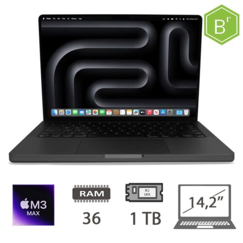 MBP 14,2 (2023)M3 MAX-14C/36/1TB/30C GPU/SB/2Y - B