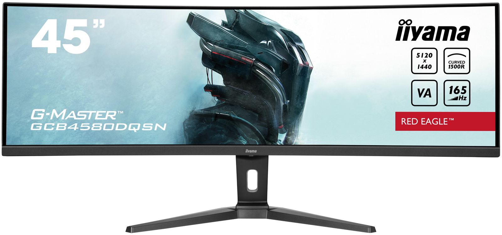 44,5 CURVED DQHD 165HZ / HAS