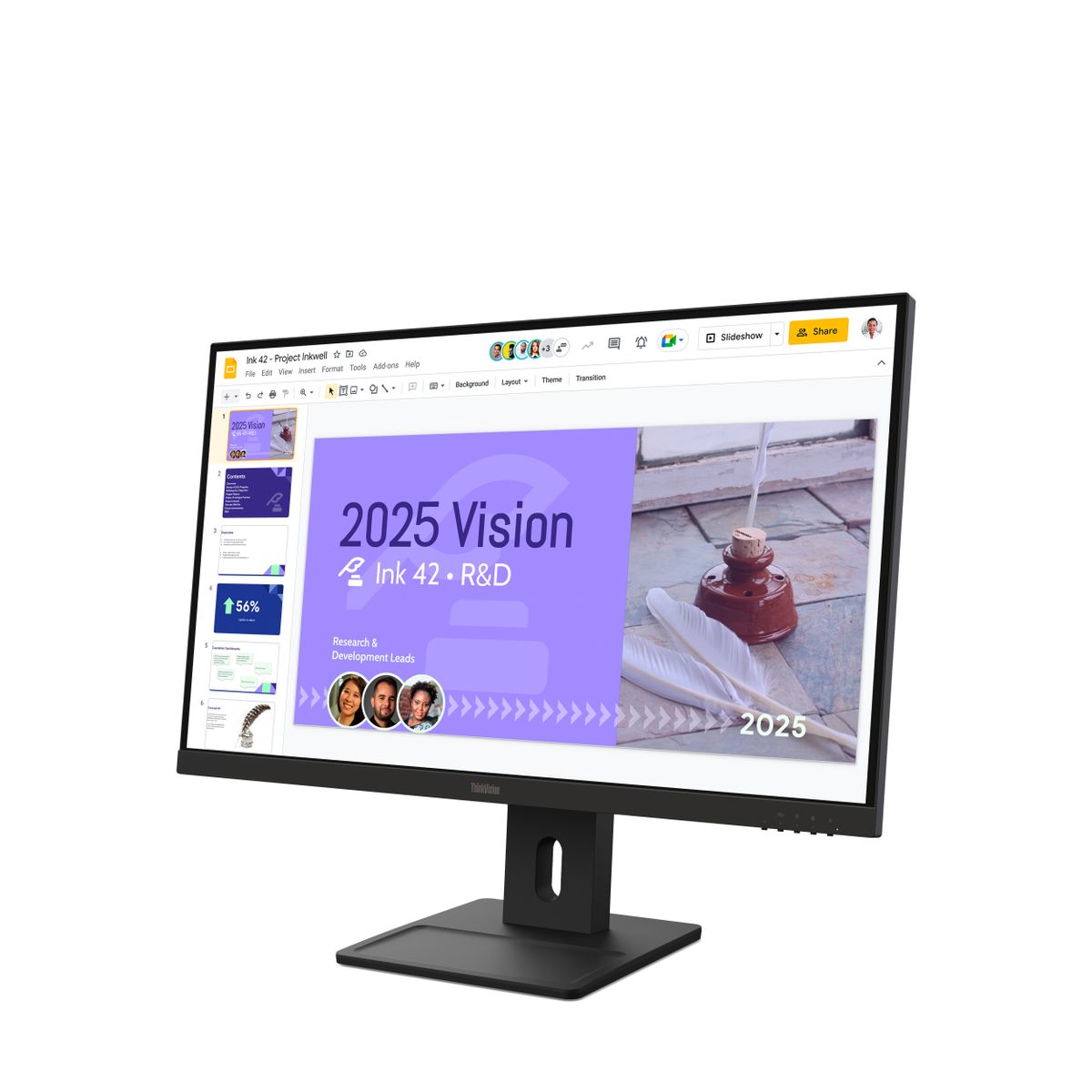 TS THINKVISION E27Q-40 27 QHD IPS/QHD/HDMI/SPEAKER - immagine 3