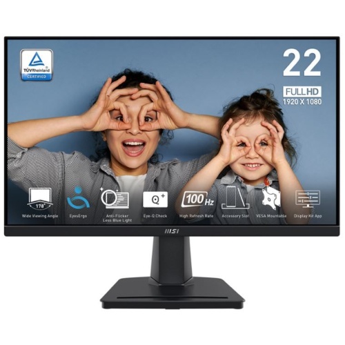 MSI PRO PRO MP225 21.5 FHD HDMI D-SUB BLACK